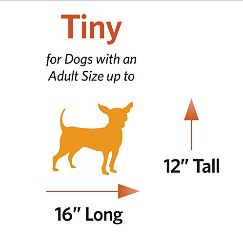 MidWest Homes for Pets Bolster Dog Bed 18L-Inch Cinnamon Dog Bed or Cat Bed w/ Comfortable Bolster | Ideal for "Toy" Dog Breeds & Fits an 18-Inch Dog Crate | Easy Maintenance Machine Wash & Dry